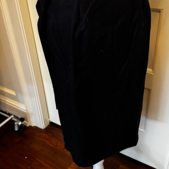 Navy Blue Wool Wrap skirt by Harmony - size 36 (FR), 4 US - Picture 4 of 7